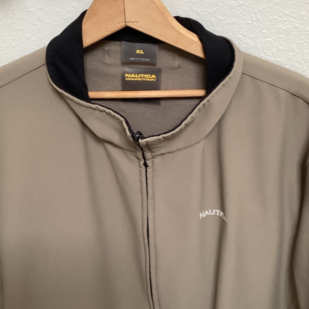 Nautica Men's Khaki Windbreaker